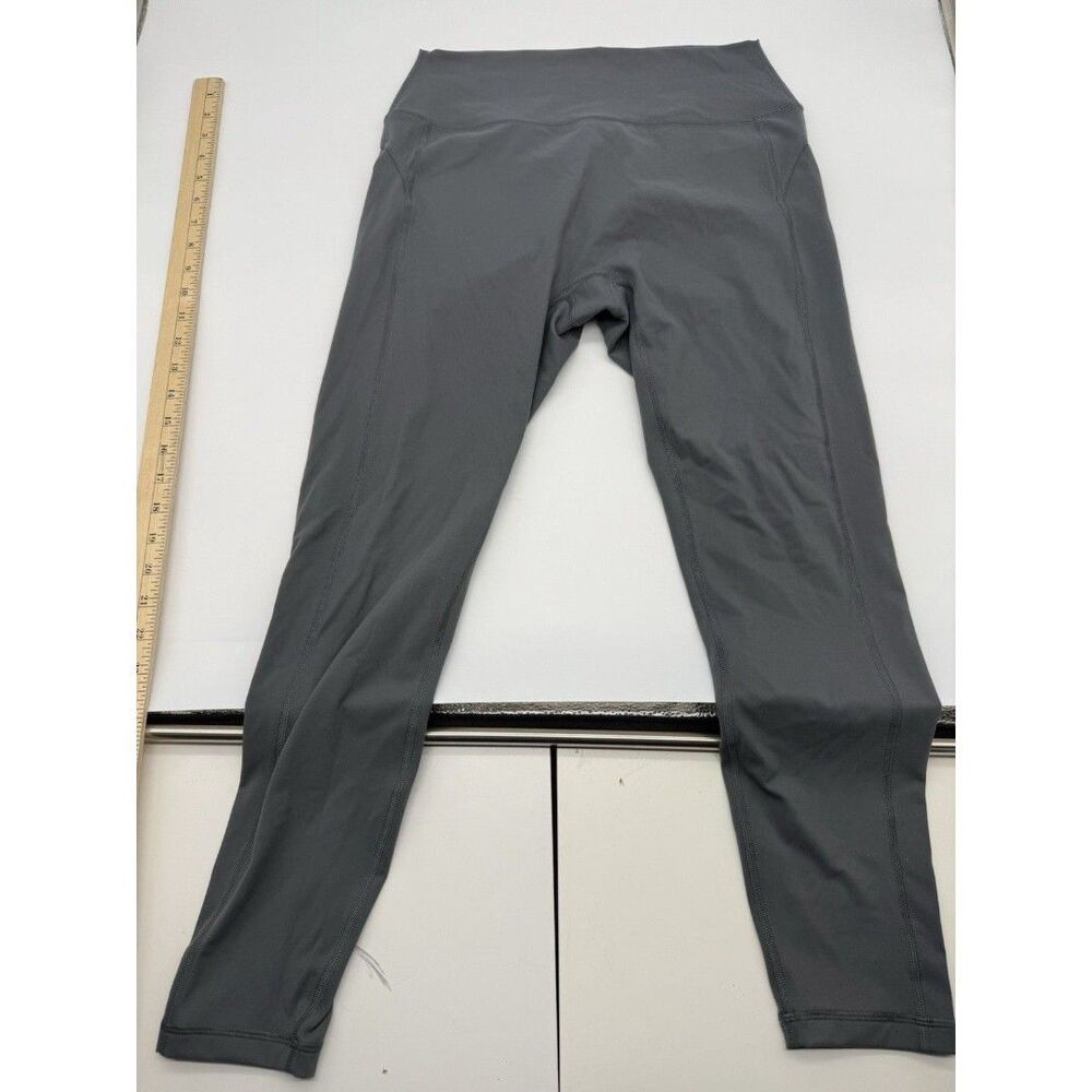 Off Brand Leggings Size L Gray Scrunch in back Women's